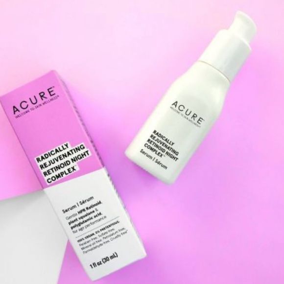 $12❤️🔥 ONLY 1! ACURE Radically Rejuvenating Retinoid Night Complex Serum 💧 NEW - Picture 2 of 4